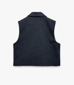 Best Crop Blazer Vest DAMES Sportkledij