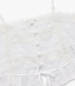 Sale Crop Blouse DAMES Overhemden & Blouses