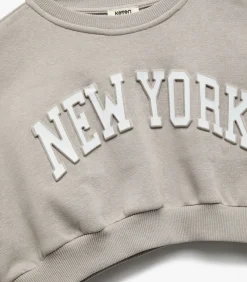 Online Crop Sweatshirt Kinderen Truien & Cardigans