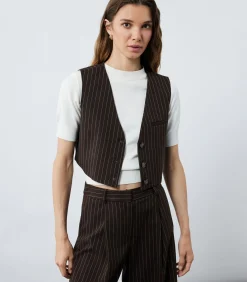 Outlet Crop Vest DAMES Sportkledij