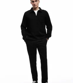 Heren Koton Drawstring Trousers