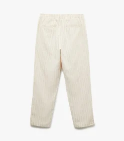 Heren Koton Elastic Waist Trousers