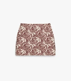 Online Floral Printed Mini Skirt DAMES Rokken