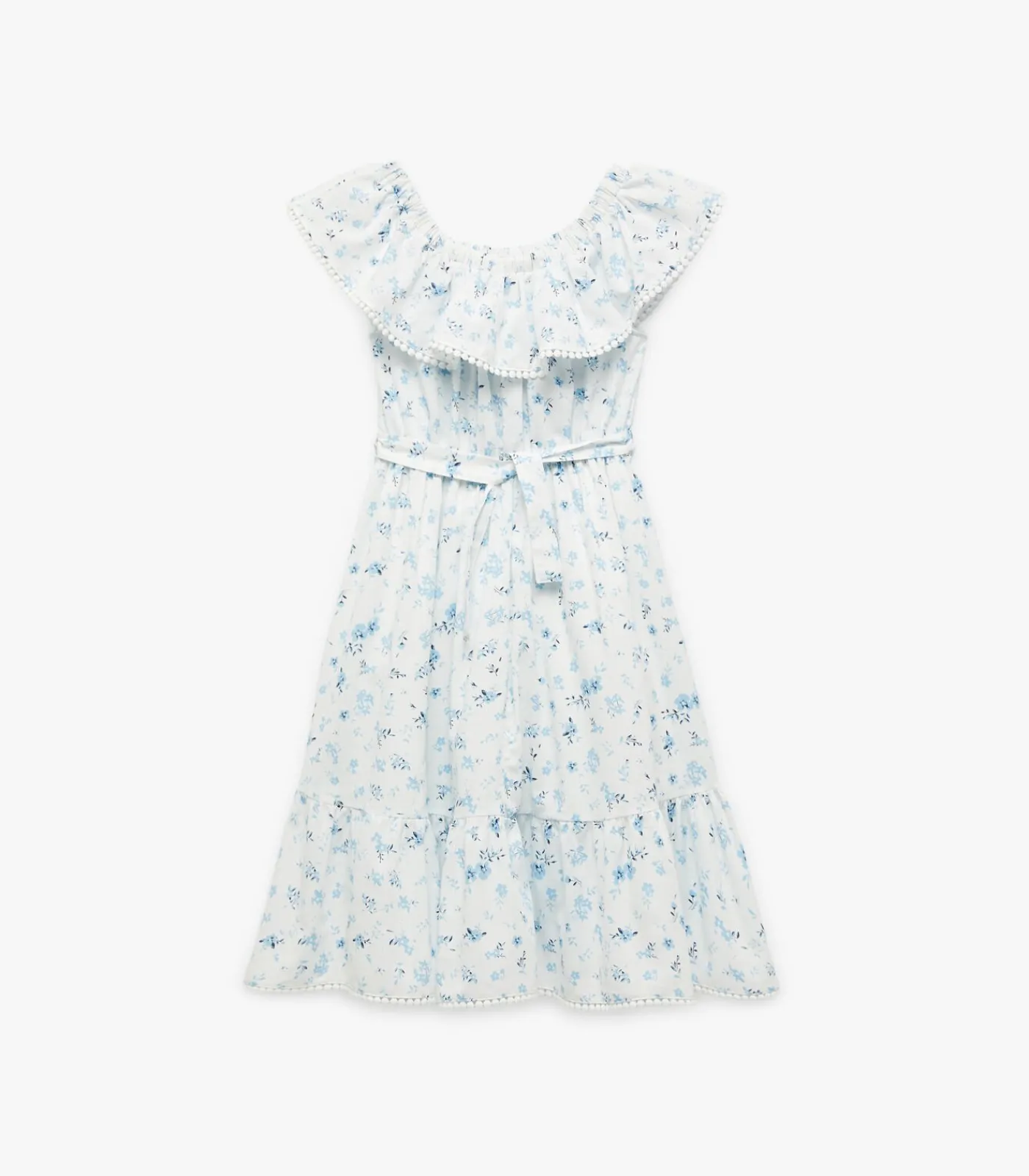 Clearance Frilled Floral Dress Kinderen Kleedjes