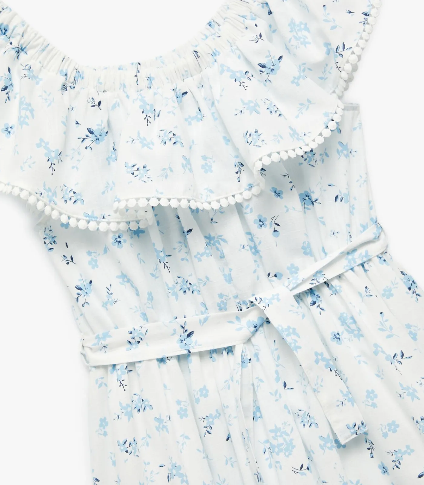 Clearance Frilled Floral Dress Kinderen Kleedjes