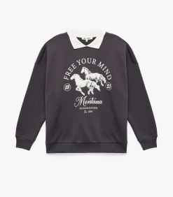 Outlet Oversized Sweatshirt Kinderen Truien & Cardigans