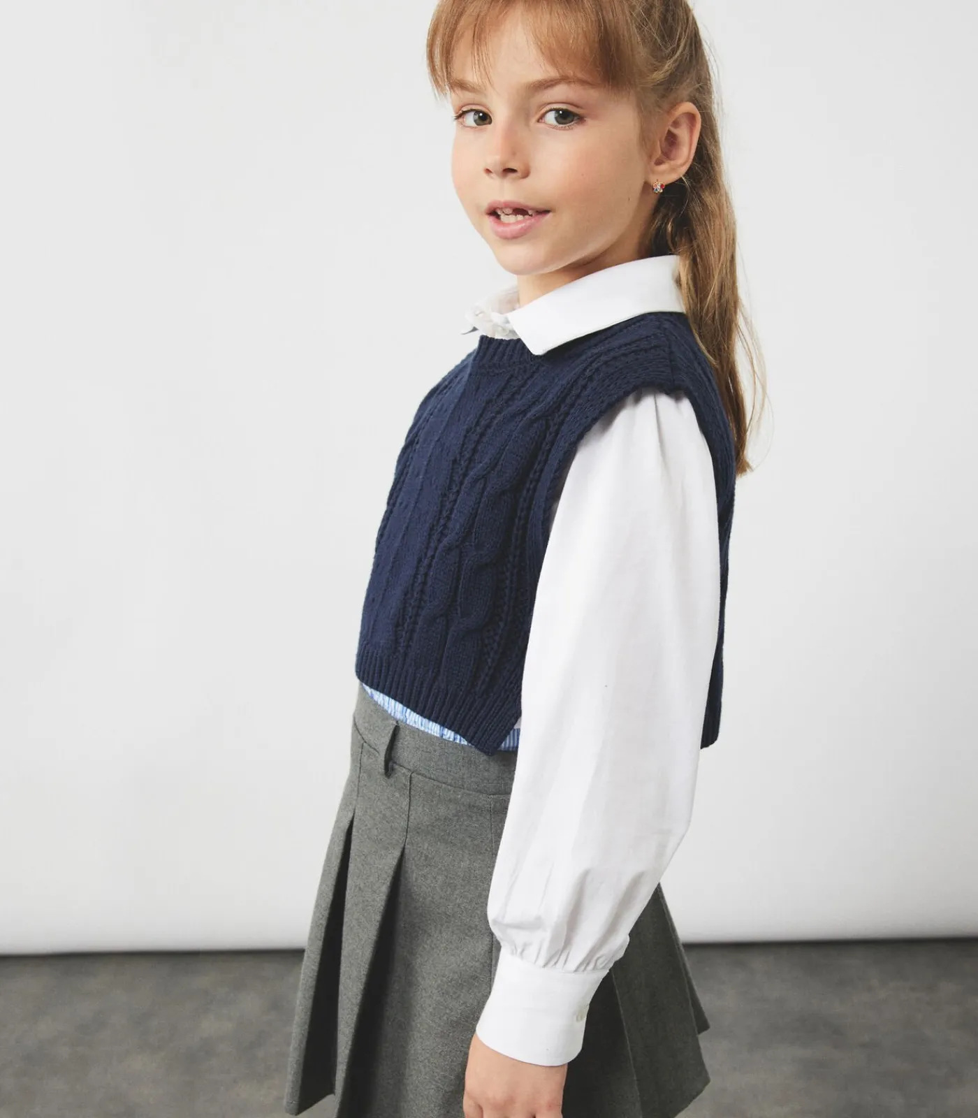 Online Pleated Skirt Kinderen Rokken