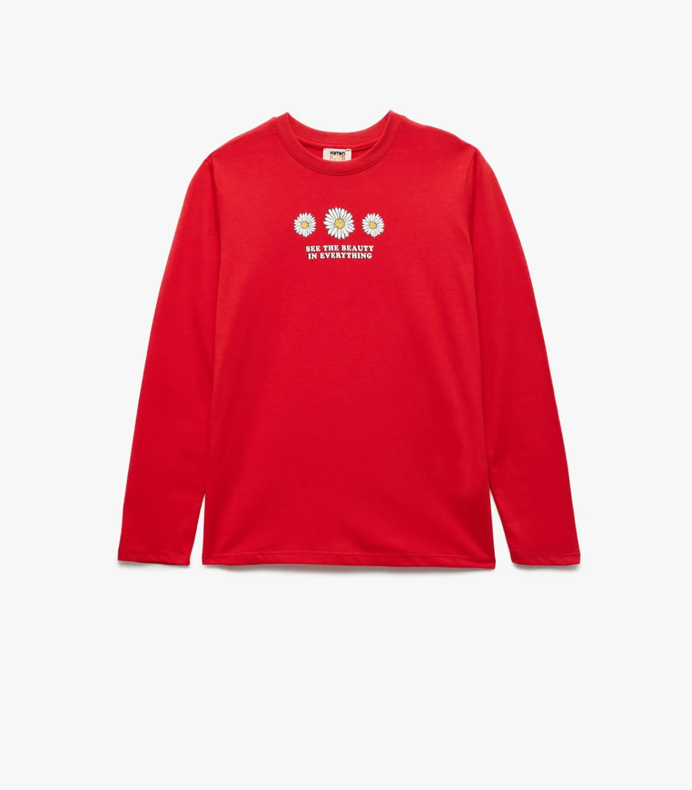 Hot Printed Cotton T-Shirt Kinderen Tops