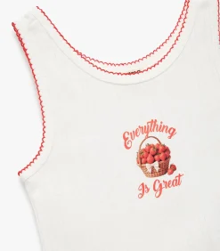 Clearance Printed Tank Top Kinderen Tops