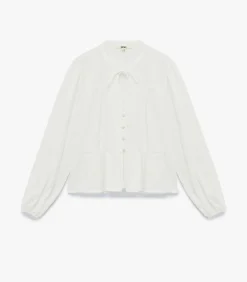 Discount Puff Sleeve Shirt DAMES Overhemden & Blouses