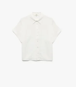 Discount Satin Oversize Shirt DAMES Overhemden & Blouses