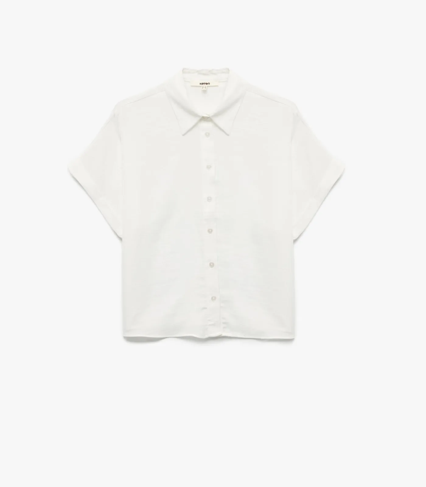 Discount Satin Oversize Shirt DAMES Overhemden & Blouses