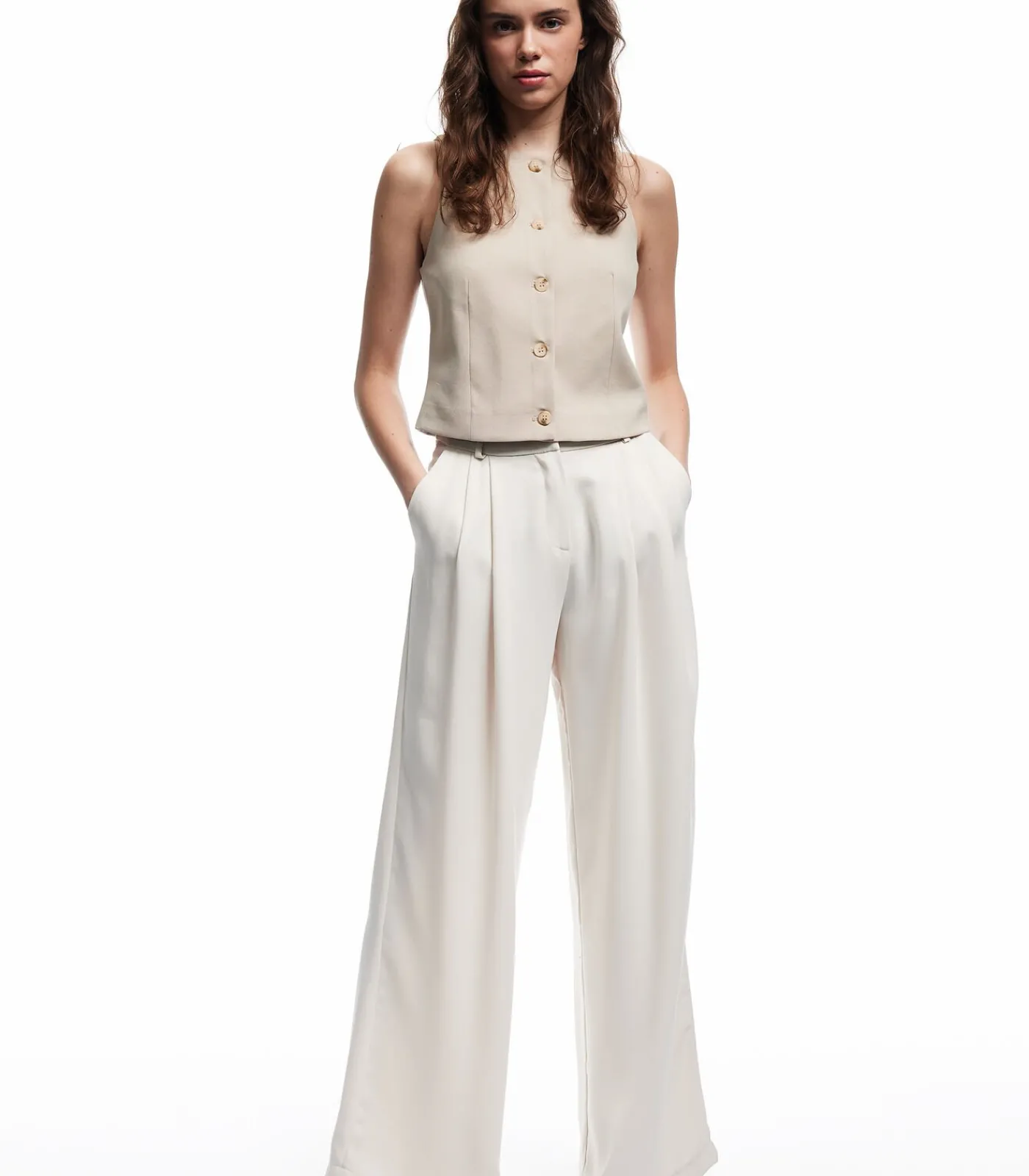 Sleeveless Blazer Vest DAMES Sportkledij