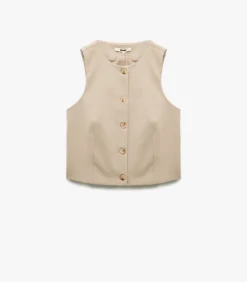 Sleeveless Blazer Vest DAMES Sportkledij