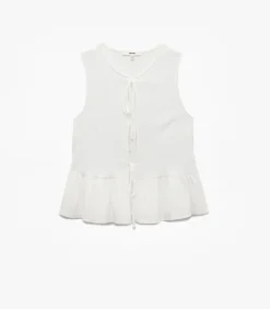 DAMES Koton Sleeveless Peplum Blouse