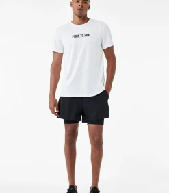 Heren Koton Sport Shorts With Leggings