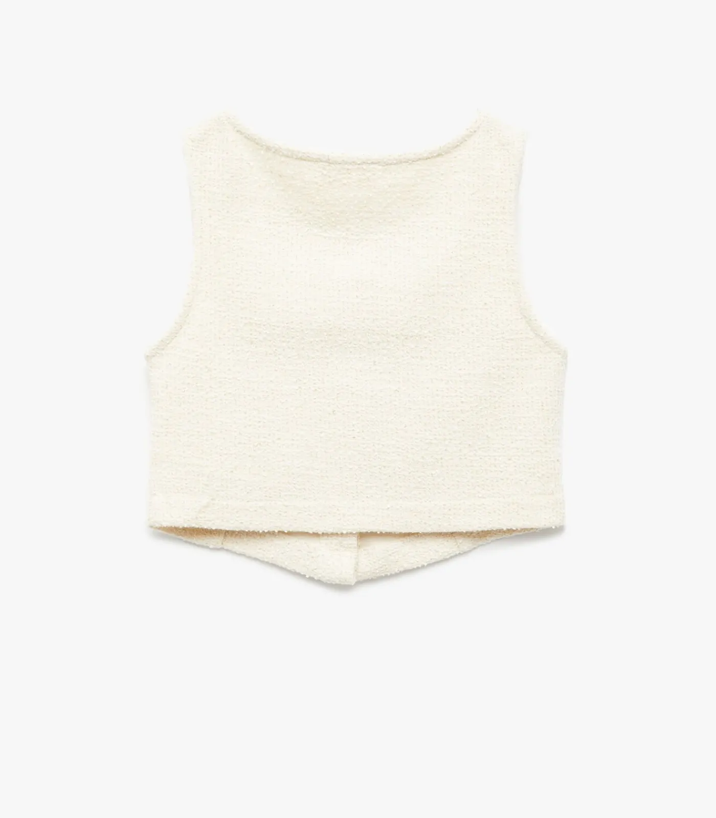 Outlet Tweed Crop Blouse Kinderen Blouses & Tunieken