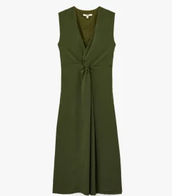 Online V-Neck Midi Dress DAMES Jurken