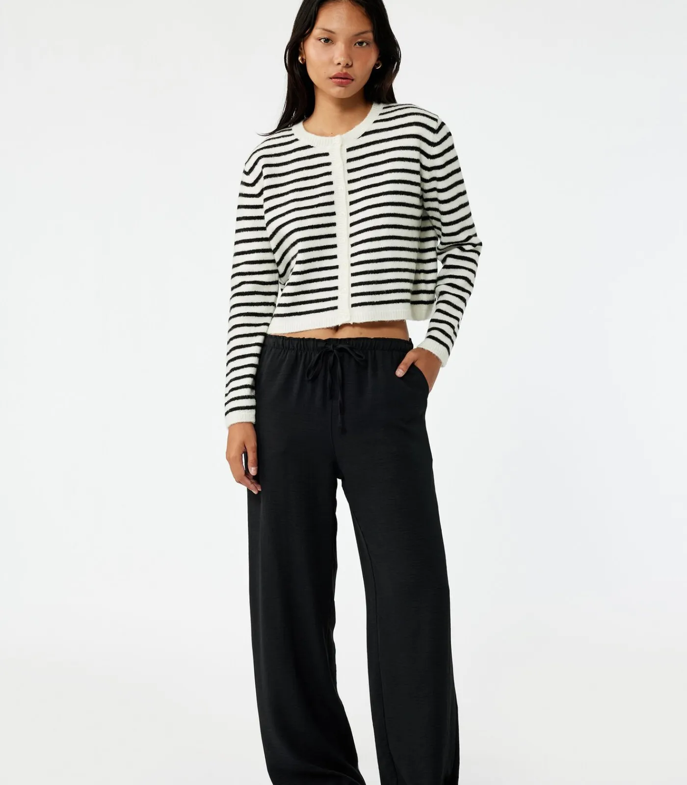 Sale Wide Leg Trousers DAMES Broeken & Shorts