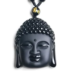 Clearance Kralen Ketting met Buddha Hanger Heren Kettingen