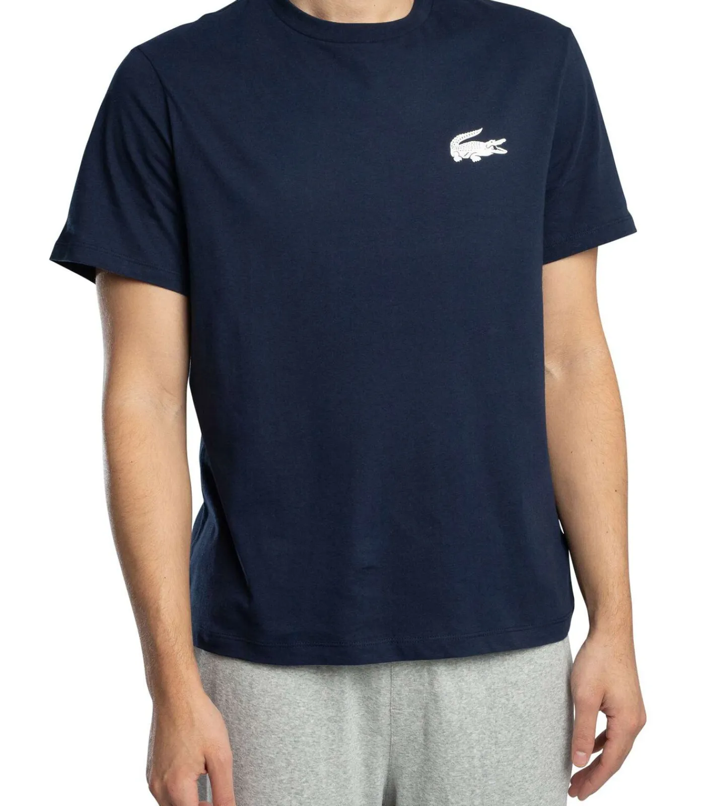 Outlet Krokodillenprint Lounge T-Shirt Heren Tops & Shirts