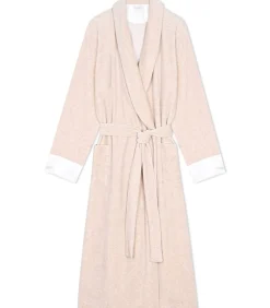 Hot Kruislingse badjas van fluweel ESSENTIEL H67A DAMES Loungewear