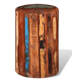 Hot Kruk massief gerecycled hout Stoelen