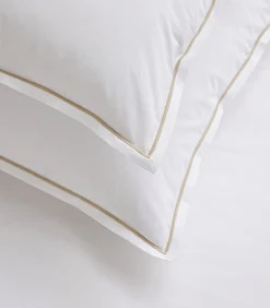 Clearance Kussensloop | Vendôme - Blanc / Grège Kussenslopen