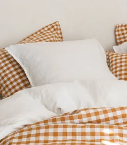 Clearance Kussensloop van gewassen hennep, DELICATE HENNEP Kussenslopen