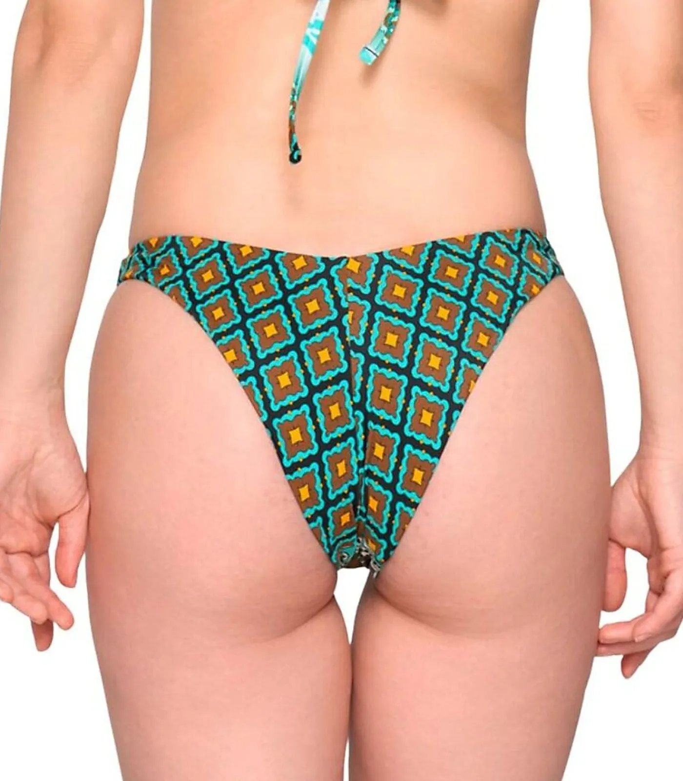 DAMES LUNA Laag uitgesneden zwembroek JADE