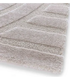 Clearance Laagpolig vloerkleed met eigentijds patroon 120 x 170 cm Tapijten