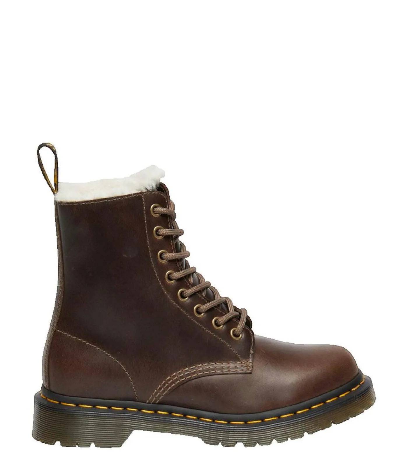 Sale Laarzen Dr. Martens 1460 kaki met borduurwerk DAMES Schoenen