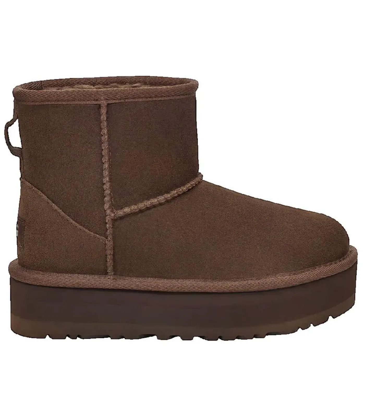 DAMES UGG Laarzen Classic Mini Platform bruin