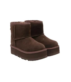DAMES UGG Laarzen Classic Mini Platform bruin