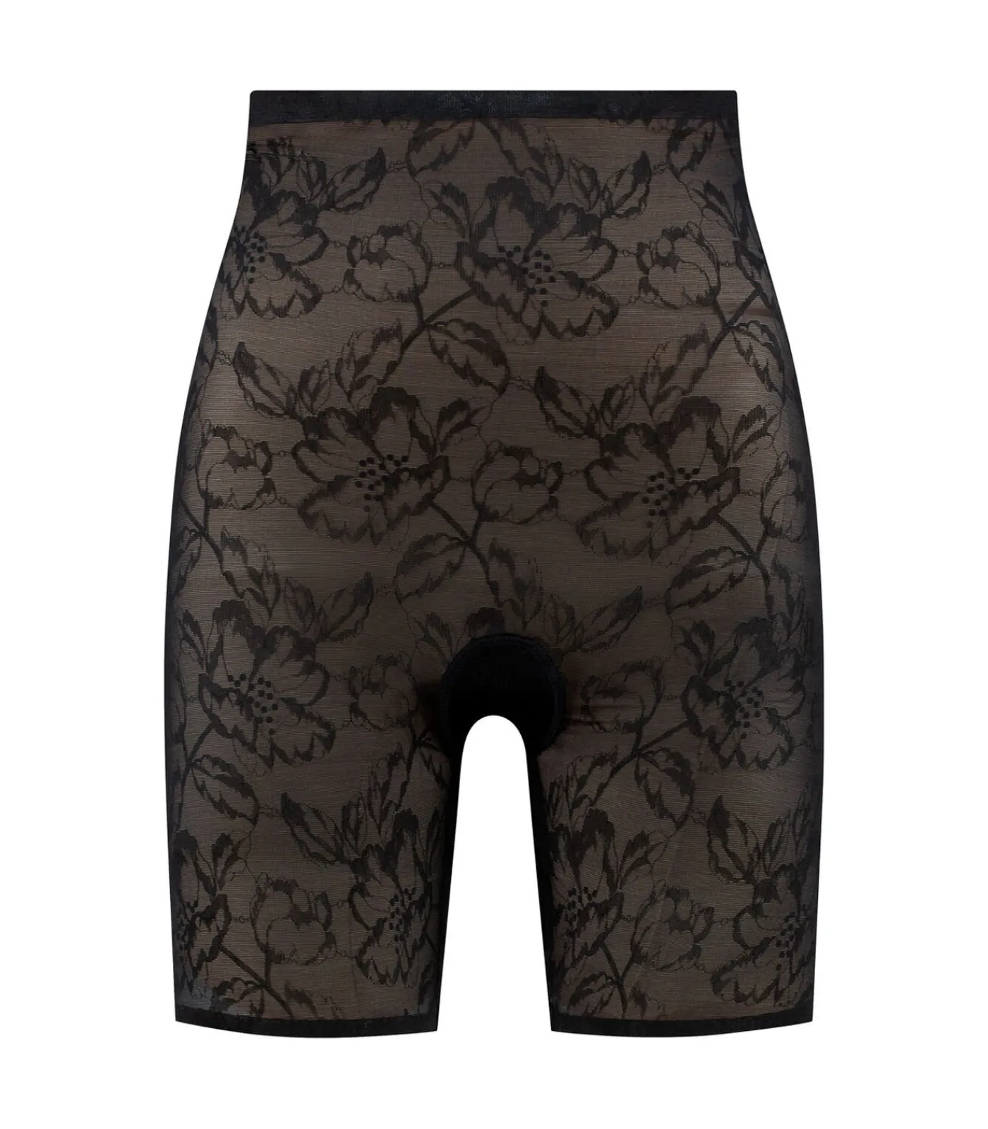 DAMES Bye Bra Lacy Short Met Hoge Taille | Zwart S