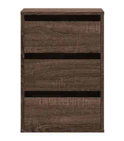 Sale Ladekast 40x41x58 cm bewerkt hout bruin eikenkleurig Meubels
