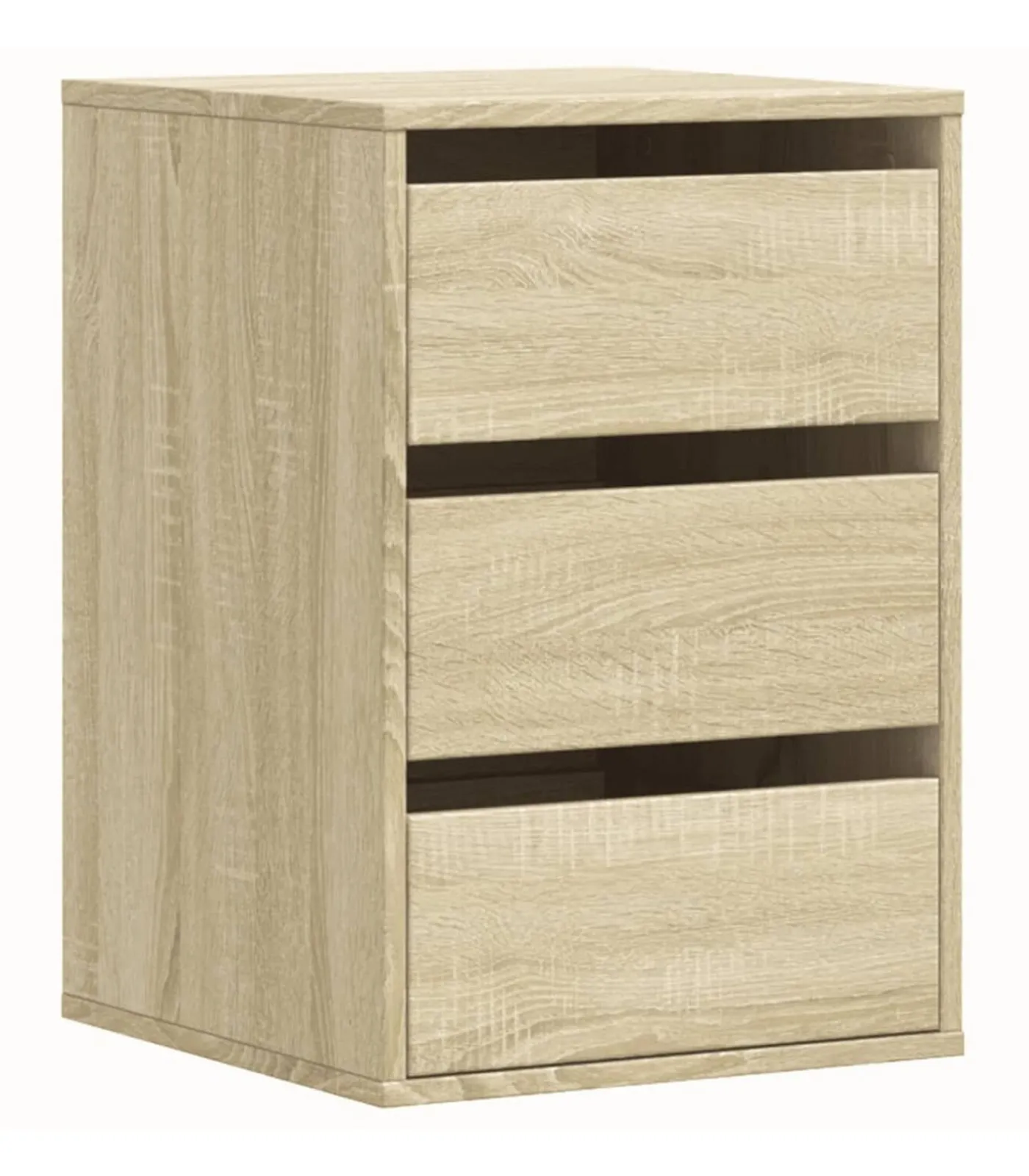 vidaXL Ladekast 40x41x58 cm bewerkt hout sonoma eikenkleurig