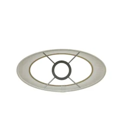 Light & Living Lampenkap Breska - Wit - 25x21x28cm