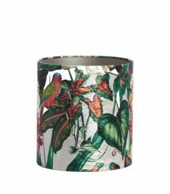 Outlet Lampenkap Dahlia - Groen - 30x30x32cm Lampenkappen