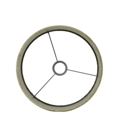 Discount Lampenkap Gemstone - Groen - 25x25x18cm Lampenkappen