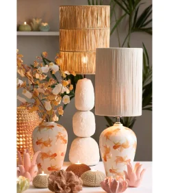 Light & Living Lampenkap Lanzano - Bruin - 30x30x40cm