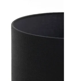 Clearance Lampenkap Livigno - Zwart - 20x20x15cm Lampenkappen