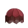Light & Living Lampenkap Malacia - Donkerrood - Ø45cm