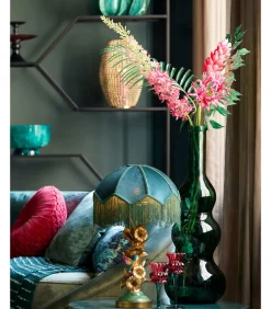 Best Lampenkap Malacia - Donkergroen - Ø35cm Lampenkappen