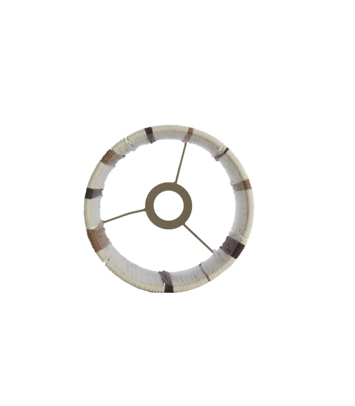 Light & Living Lampenkap Medan - Crème - Ø20cm