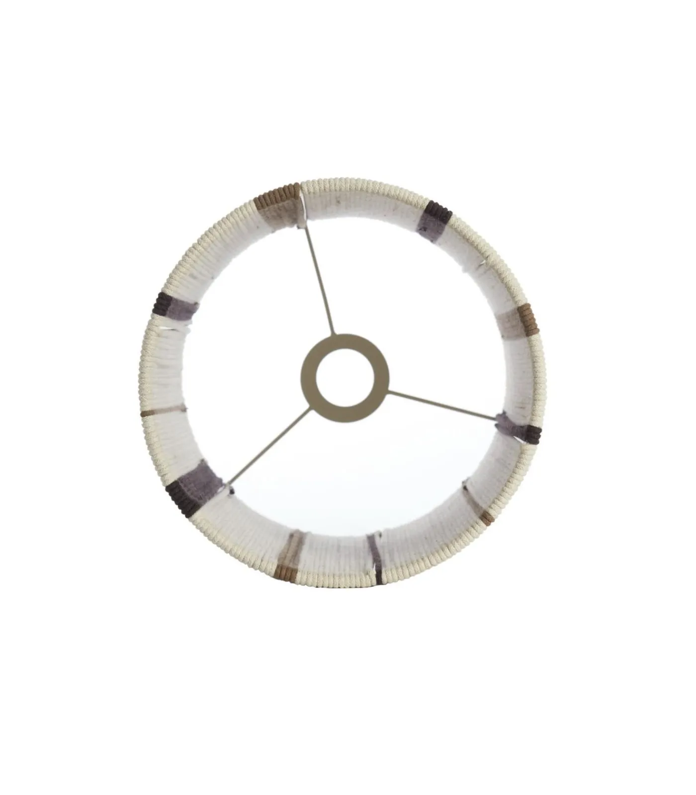 Light & Living Lampenkap Medan - Crème - Ø25cm