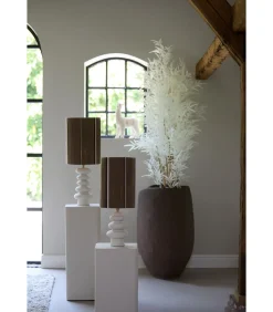 Sale Lampenkap Medan - Donkerbruin - Ø25cm Lampenkappen