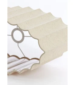 New Lampenkap ovaal Disli - Crème - 45x21x22cm Lampenkappen