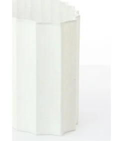 Light & Living Lampenkap ovaal Disli - Wit - 38x17.5x19cm