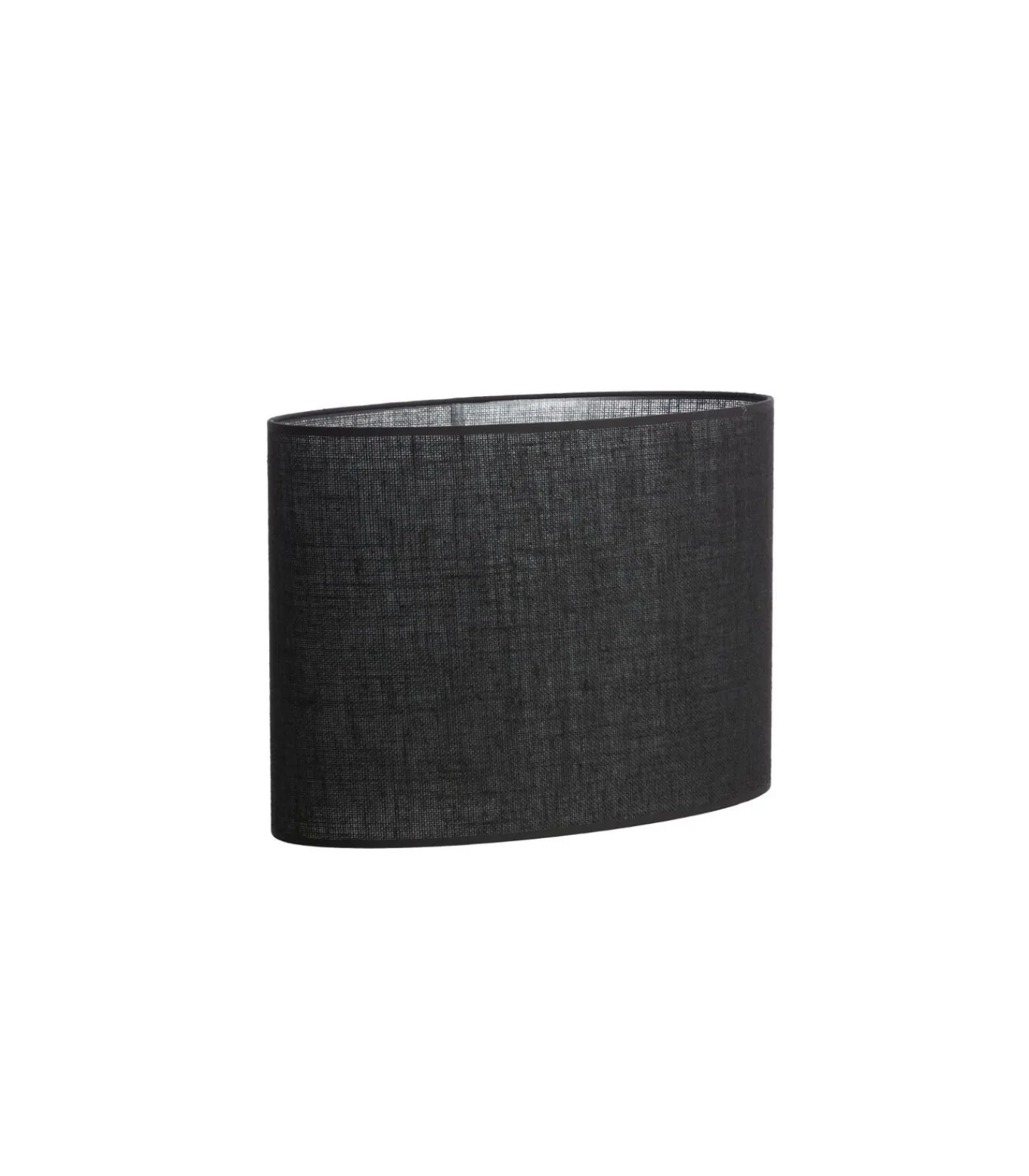 Light & Living Lampenkap ovaal Sendai - Zwart - 38x17.5x28cm